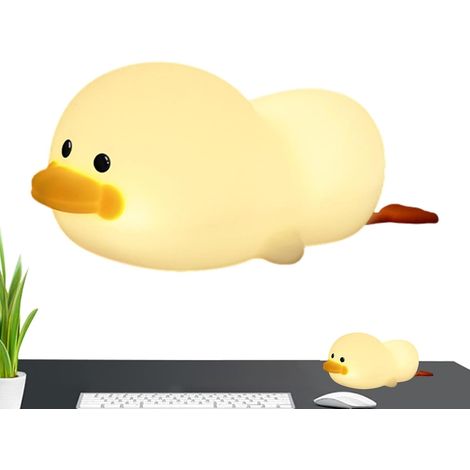 Veilleuse Canard Pour Enfant Contrôle Tactile Rechargeable (1/5)