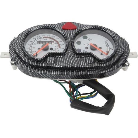 Motorrad-Instrumenteneinheit 12V Motorrad-Instrumente-Set für 150ccm Alltagsmotorräder (1/4)