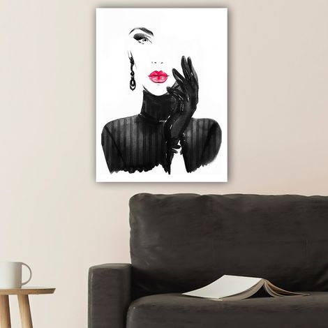 Decorazione artistica da parete con stampa su tela Painting Multicolore (1/3)