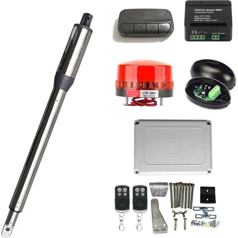 Kit d'ouvre-portes automatiques Ouvre-porte Électrique Automatique À Une Feuille De 300KG, Moteur À Courant Continu, Actionneur Linéaire , Système De Contrôle D'accès For Opérateur pour accessoires de (1/5)
