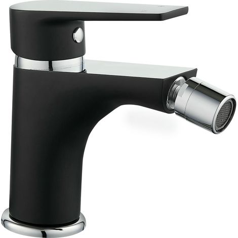 Monomando bidet artic serie black (1/6)