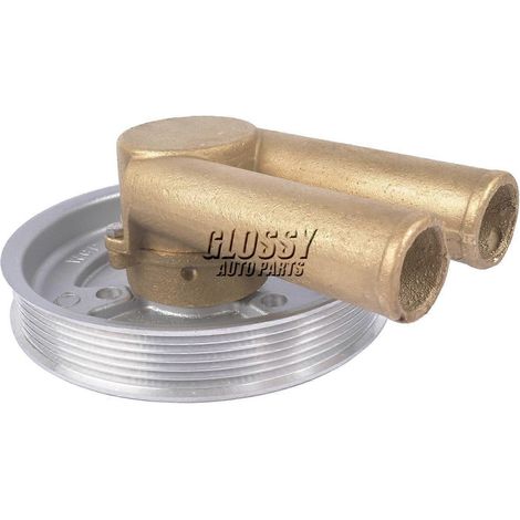 Courroie de serpentine AP03 pour pompe à eau de mer, pour Volvo Penta, 4,3l, 5,0l, 5,7l, 21214599 (1/5)