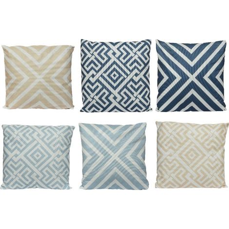 CUSCINO IN POLIESTERE STAMPATO 40X40CM CON FORME G