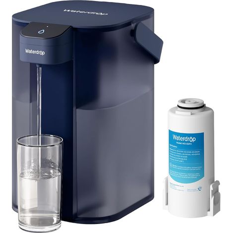 Carafe Électrique Instantanée, 3,5 L, 3 Mois, Bleue (1/5)