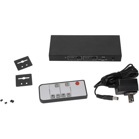 Extracteur audio 4K, distributeur d'interface multimédia haute définition 18 Gbit/s avec fonctions de contrôle flexibles. (1/4)