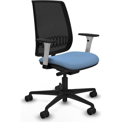 Silla de oficina piqueras y crespo Alares blanco espuma 50 mm (1/2)