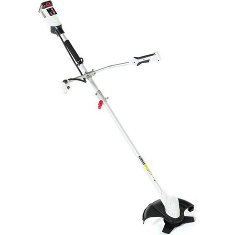 NAC BKB18-B15-S2 desbrozadora a batería 18 V con Manillar NAC con un Ancho de Corte de 30 cm con el Cable y de 25,5 con el Disco, con una batería de Iones de Litio de 1,5 Ah y un Cargador de 0,5 A