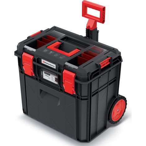 Kistenberg Werkzeugkiste X BLOCK LOG 50 mit Rädern und Schublade KXB604050FD (1/5)