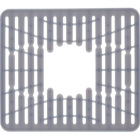 Tappetino per lavello 28x32 cm in silicone grigio GoodGrips / OXO (1/5)