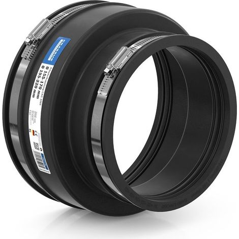 CR Adapterkupplung CAC 2203, bis 0,6 bar (195-220mm auf 155-170mm), EPDM / V2A