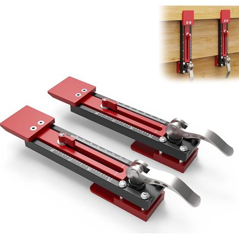 Morsetto da falegnameria regolabile per assi e pannelli di legno, set da 2. (1/5)