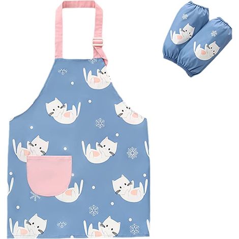 Tablier imperméable pour enfant de 110 mètres - chaton (nouveau modèle) (1/5)