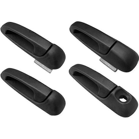 4 manijas exteriores de puerta 55275948AB 55275684AB 55275685AB para Dodge Dakota 2005-2010 Ram 2003-2009 (1/5)