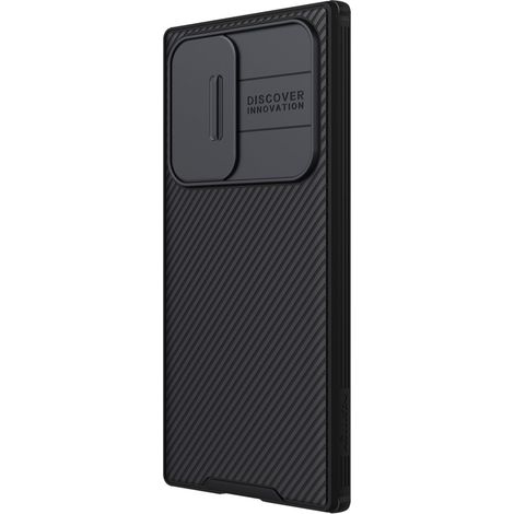 Custodia per Samsung Galaxy S22 Ultra, Nillkin Armor, CamShield Pro, nera (1/5)