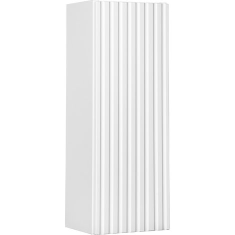 Möbelstück VANO – 1 Tür – Alpinweiß – L20 × B18 × H57 cm – Zum Aufhängen