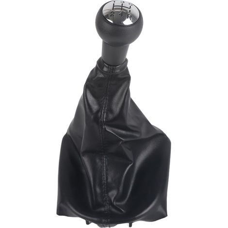 Manchon en cuir anti-poussière pour levier de vitesses 5 vitesses Peugeot 207/307/406 (1/5)