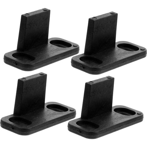 4 pièces guide de sol pour porte coulissante, PP (1/5)