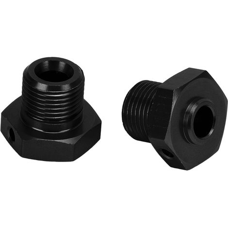 Adaptateur de moyeu hexagonal 17mm en aluminium pour véhicules RC 1/8, compatible ARRMA, avec goupille de sécurité (1/5)