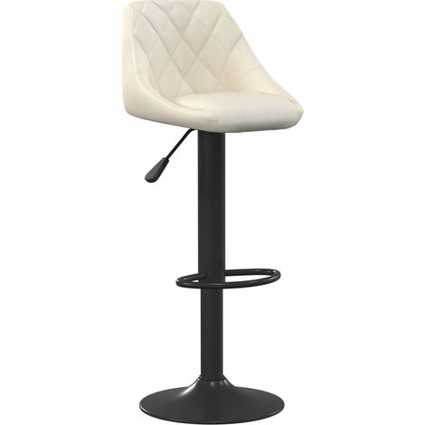 Maison Exclusive - Barhocker Creme Samt