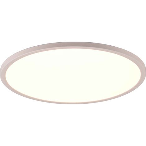 Plafoniera LED RGB, bianco opaco, D40 cm, Aureo (1/3)