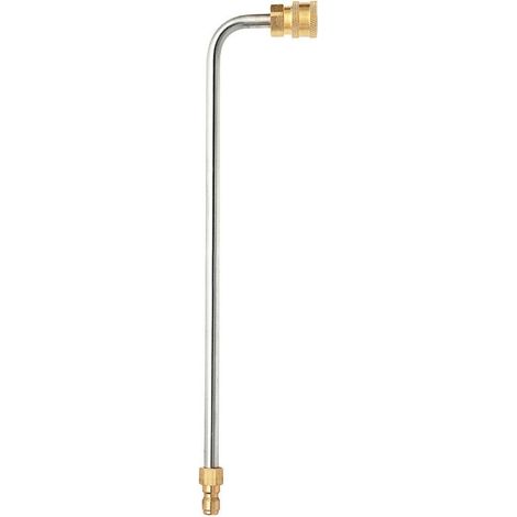 ige d'extension de gouttière pour nettoyeur haute pression - Lance coudée - Nettoyeur de gouttière courbé(90 curved rod) (1/5)