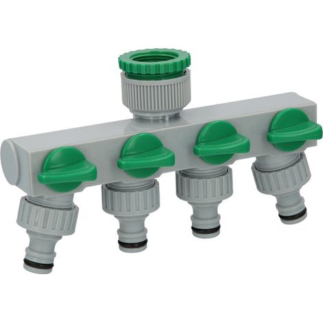 Adattatore per tubo in plastica 3/4 - 1" 4 vie