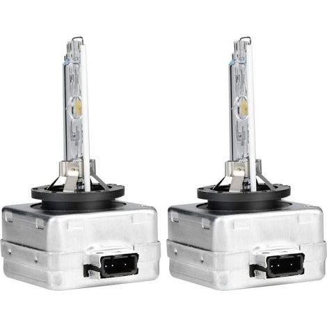 2 Pièces Lampe Xénon D3S 6000K 35W Support Métal Haute Luminosité Longue Durée de Vie HID (1/4)