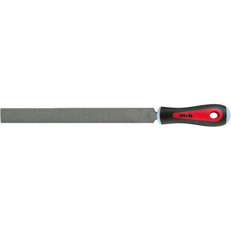 Lime plate 900 mi-douce 200 x 20 x 5 mm – Acier carbone 1,3 à 1,4 % – Manche bimatière – 900206201