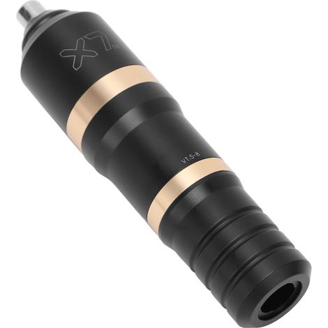 Stylo à tatouer rotatif, cartouche de liner et d'ombrage avec connecteur RCA pour tatoueur, noir et or. (1/5)