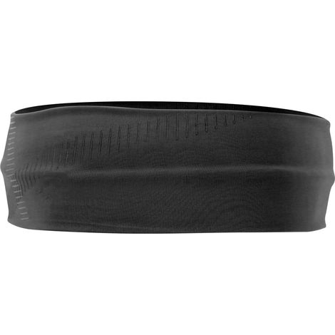 Bandeau sport antidérapant homme femme, bandeau running yoga sueur élastique ajustable noir (1/5)