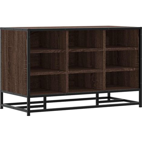Maison Exclusive - Schuhbank Braun Eichen-Optik 84x40x53,5 cm Hol