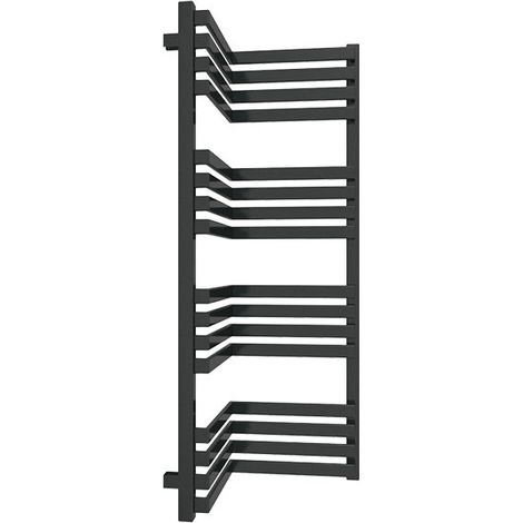 Scaldasalviette elettrico nero - HxL 1005x350 mm - 600 (Watts) -  Watt - INC1005-350E1N
