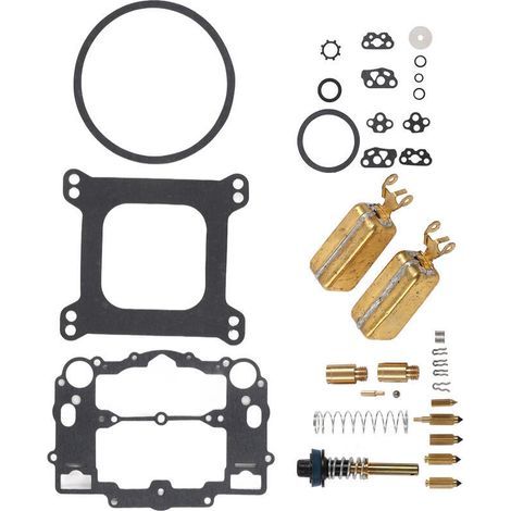 Kit di riparazione carburatore, kit di riparazione carburatore in metallo e gomma per EDELBROCK 1405 1406 1407 1409 1411 1477 (1/4)