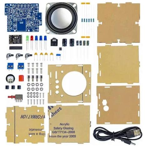 Kit électronique pour enceinte Bluetooth à monter soi-même --- (1/5)