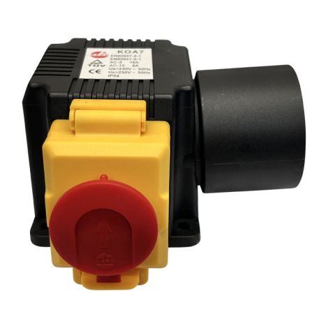 KEDU KOA7 Schalter Stecker Kombination 230V 16A mit Not-Aus Funktion (1/3)