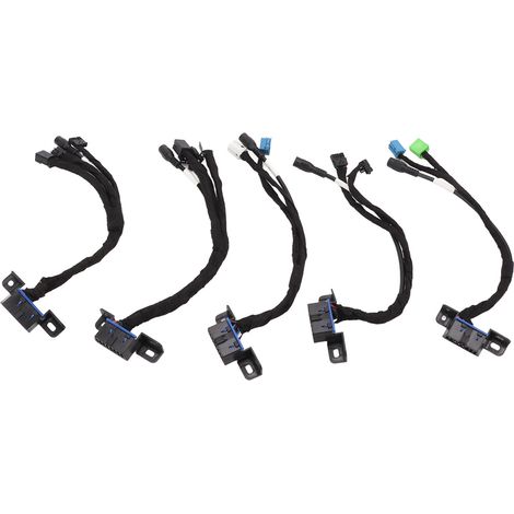 Lot de 5 câbles de test EIS ELV pour diagnostic OBD, détection de métaux lourds, compatibles avec Mercedes W204, W212, W166, W164 et W221. (1/5)