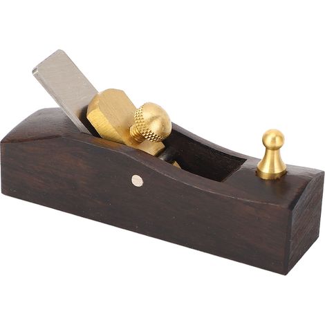 Mini rabot à bois à fond plat, petit rabot à main pour le rabotage, le détourage et le chanfreinage d'objets droits (1/5)