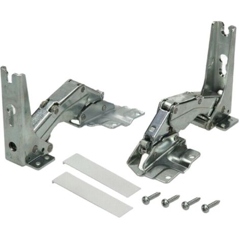 Trade-Shop 2er Set Kühlschrankscharnier oben unten ersetzt Liebherr 7042776 7042778 7043086 9593760 959376000, Arcelik 4350840100, Miele 09222960