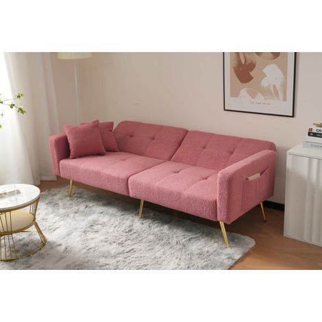 canapé convertible lit angle réglable poches 175 cm OKMYHOME (1/5)