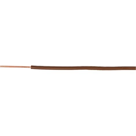 Cavo di installazione H07V-U (DY) 1,5 marrone /100 m/