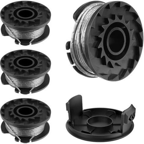 Bobina de hilo para desbrozadora BOSCH EasyGrassCut 18 23 26 Art 23 26 (BOSCH F016800569 / F16800385, 4 piezas) (1/5)