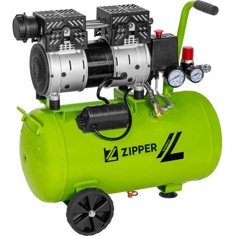 ZIPPER ZI-COM24SI Silent Compressore per Uso Fai da Te Ideale per Progetti di Brico e Giardino (1/2)