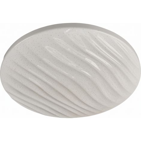 Plafón Olot 18 W 4000 K blanco 1780 lm 32x32x6 cm