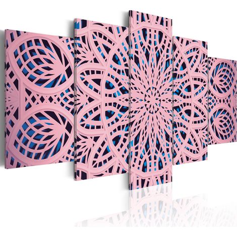 Quadro - Pink Exoticism - 200x100 (1/4)