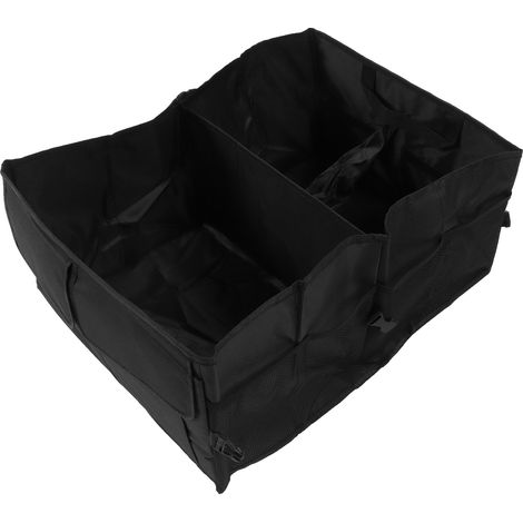 Boîte de rangement pour voiture, organisateur de coffre pliable à plusieurs compartiments, outil de rangement automobile (1/5)
