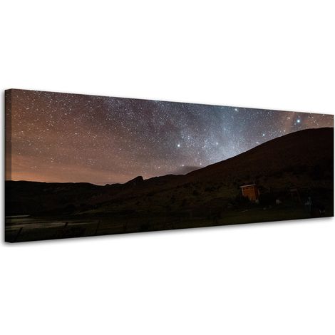 Leinwanddruck Weltraum Sternenhimmel 120x40