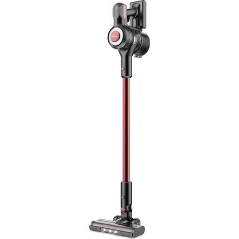 TrAdE Shop Traesio - Aspirapolvere Scopa Elettrica Senza Fili Ciclonica 120w Spazzola Motorizzata Multisuperficie - (1/5)