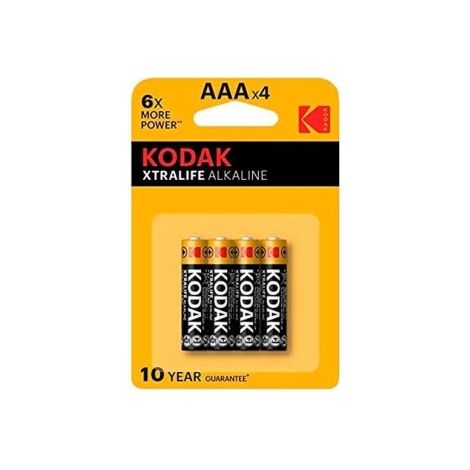KODAK - XTRALIFE PILA ALCALINA AAA LR03 BLISTER4
