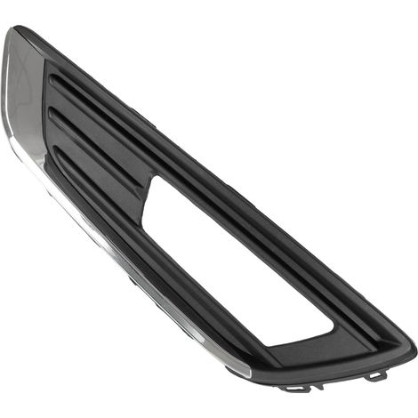 Ford Focus III FL 12-16 mit Halogenscheinwerfern, Kühlergrill in der vorderen Stoßstange, schwarz + Chrom, links (1/5)