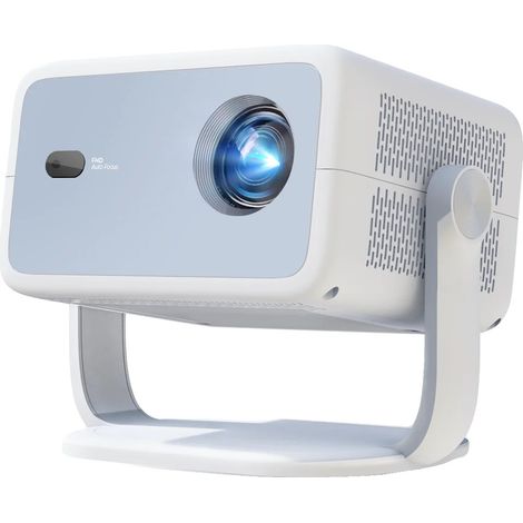 Proyector, resolución 1080p, corrección trapezoidal automática, blanco, enchufe europeo (UE-a). (1/2)
